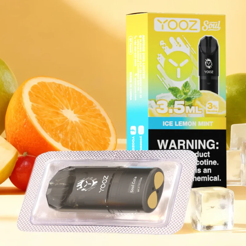 【悦刻通用】柚子正品 YOOZ SOUL POD灵魂烟弹 3.5ml一颗大容量陶瓷芯通配烟弹 | 3颗装 当天发货